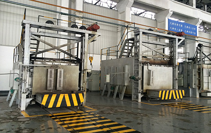 Bogie-hearth Resistance Furnace